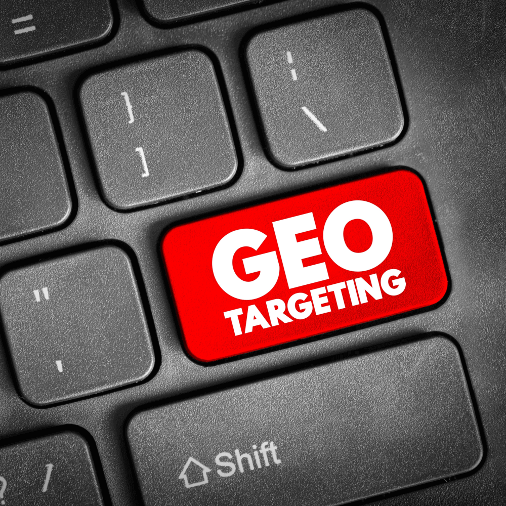 GEO targeting supported by SEO